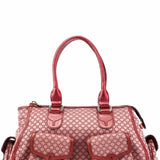 Celine Sac cabas Cargo Triomphe en cuir rouge