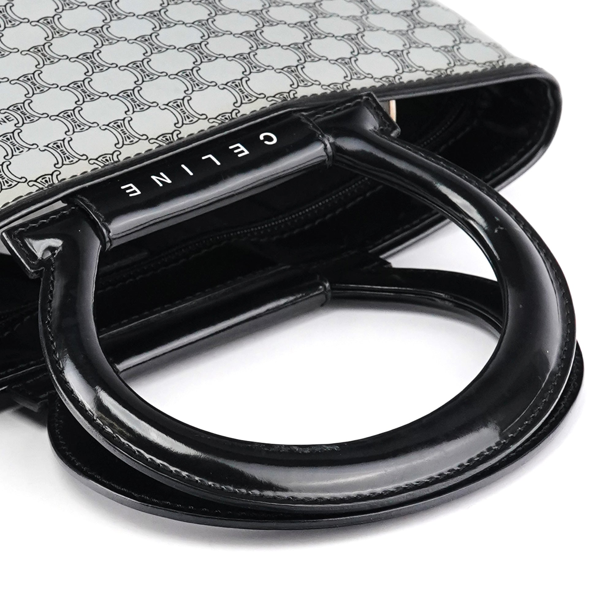 Celine Silver Macadam Tote Bag