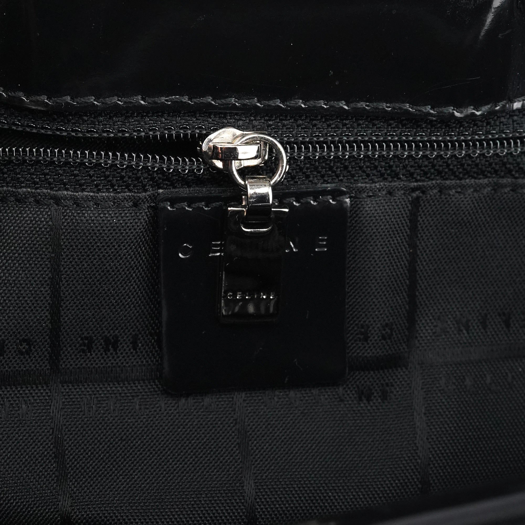Celine Silver Macadam Tote Bag