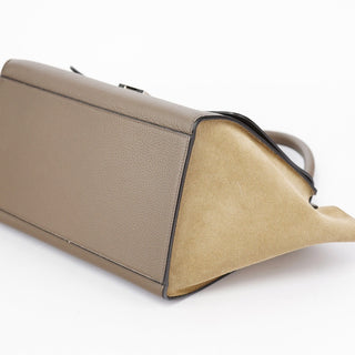 Celine Taupe Leather Trapeze 2-Way Bag