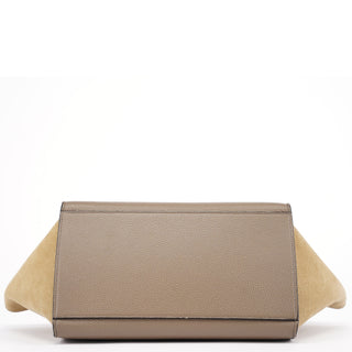 Celine Taupe Leather Trapeze 2-Way Bag