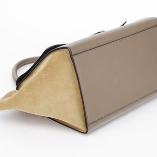 Celine Taupe Leather Trapeze 2-Way Bag