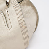 Celine Sac hobo Bittersweet en cuir blanc