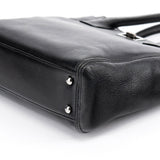 Chanel Black Leather 2.55 Turnlock Tote Bag