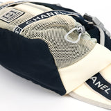 Chanel Spring 2001 Grey Nylon Sport Waist Bag