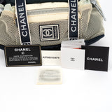 Chanel Spring 2001 Grey Nylon Sport Waist Bag