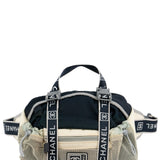 Chanel Spring 2001 Grey Nylon Sport Waist Bag