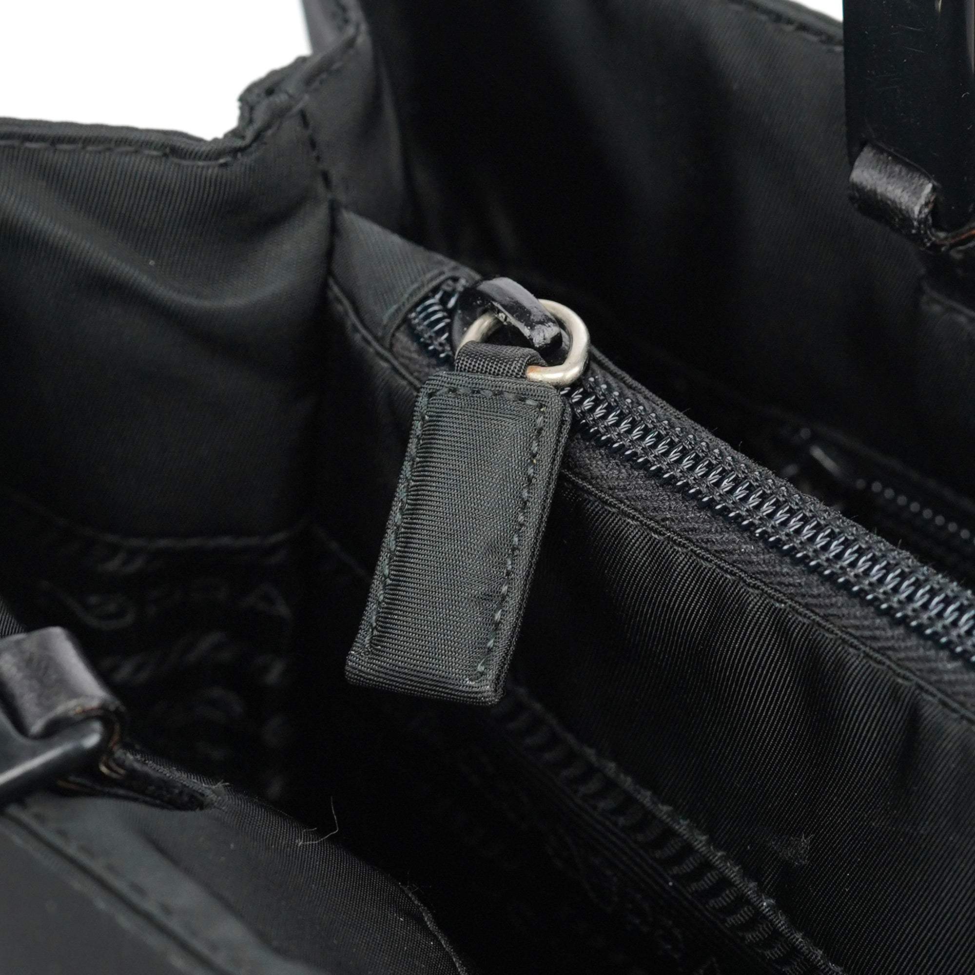 Chloé 1998 Black Tessuto Plastic Tote Bag