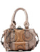 Chloé 2-Tone Brown Lambskin Paddington Shoulder Bag