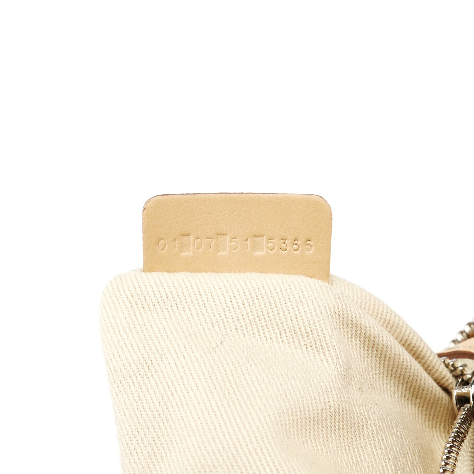Chloé Sac porté épaule Paddington petit modèle en cuir beige