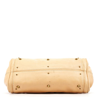 Chloe 5366 Beige Leather Paddington Shoulder Bag