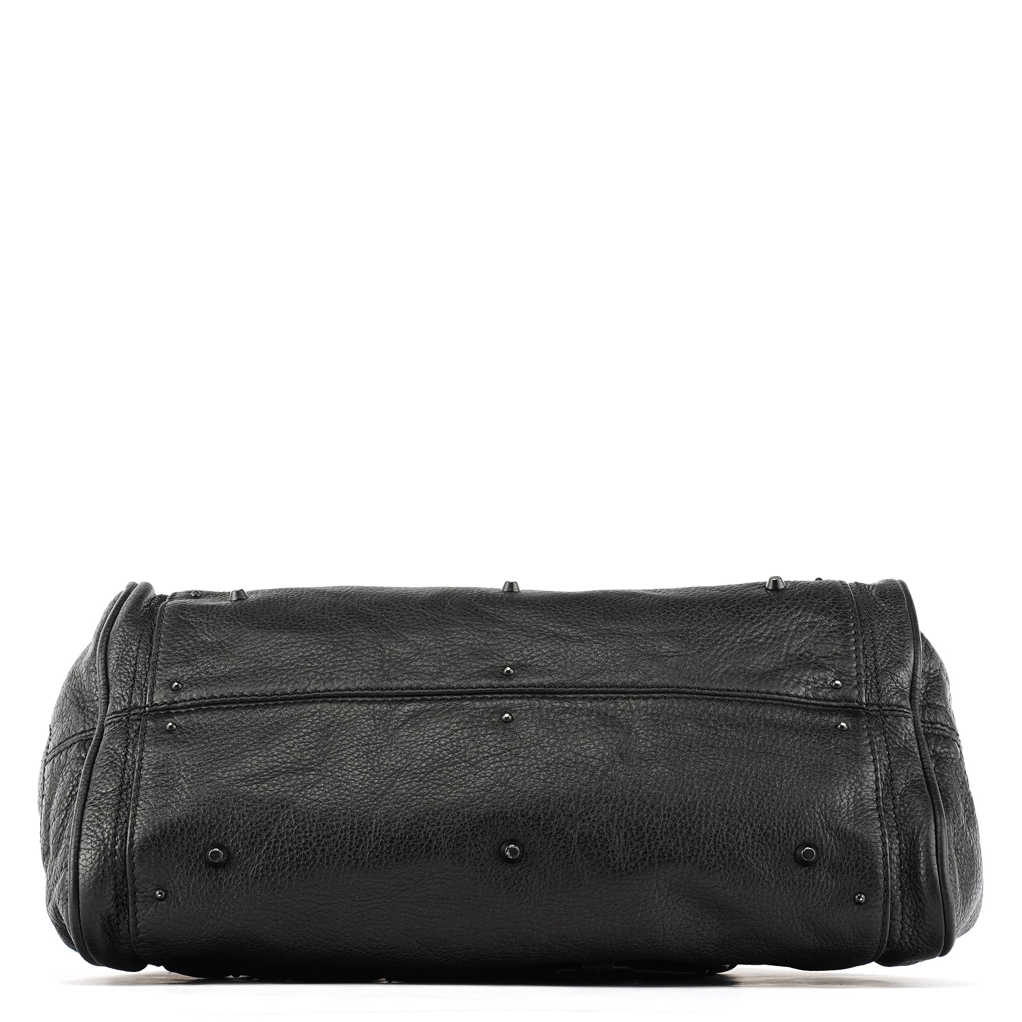 Chloé All Black Leather Paddington Shoulder Bag