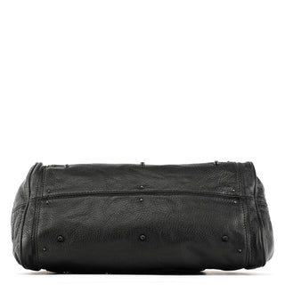 Chloé All Black Leather Paddington Shoulder Bag