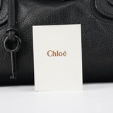 Chloé All Black Leather Paddington Shoulder Bag