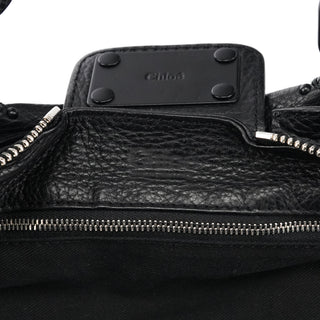 Chloé All Black Leather Paddington Shoulder Bag