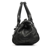 Chloé All Black Leather Paddington Shoulder Bag