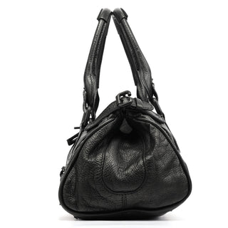 Chloé All Black Leather Paddington Shoulder Bag