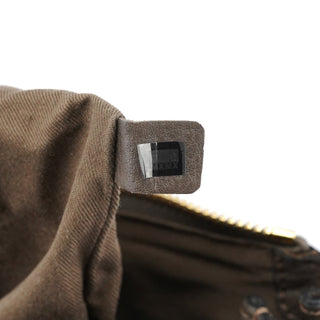 Chloe Anthracite Leather Marcie Shoulder Bag