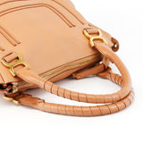 Chloe Apricot Beige Leather Marcie 2-Way Bag