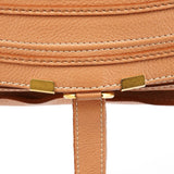 Chloe Apricot Beige Leather Marcie 2-Way Bag