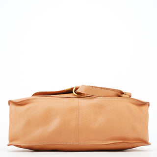 Chloe Apricot Beige Leather Marcie 2-Way Bag