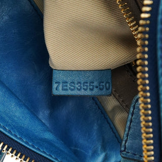Chloe Baby Blue Leather Bay 2-Way Bag