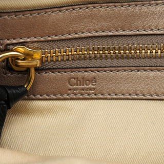 Chloe Baby Blue Leather Bay 2-Way Bag