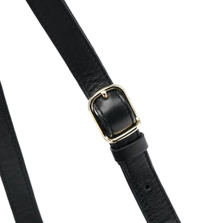 Chloe Beige Black Raffia 2-Way Basket Bag