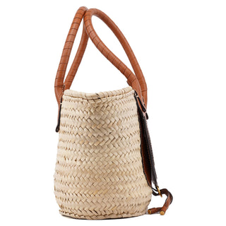 Chloé Beige Brown Marcie Basket Bag