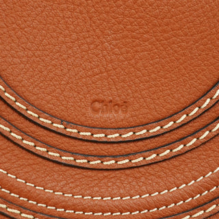 Chloé Beige Brown Marcie Basket Crossbody Bag