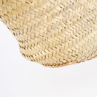 Chloe Beige Brown Raffia Marcie Tote Bag