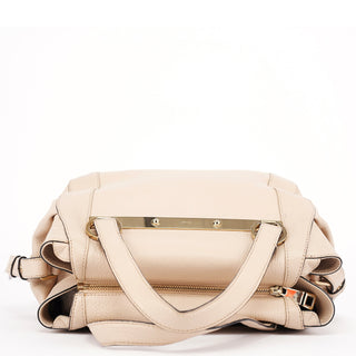 Chloé Beige Calfskin 2-Way Tote Bag