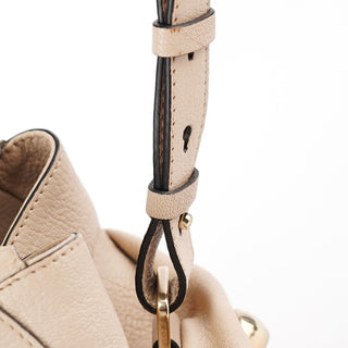Chloé Beige Calfskin 2-Way Tote Bag