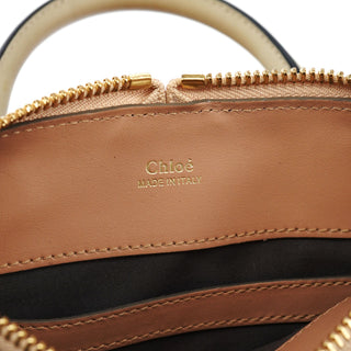 Chloé Beige Calfskin 2-Way Tote Bag