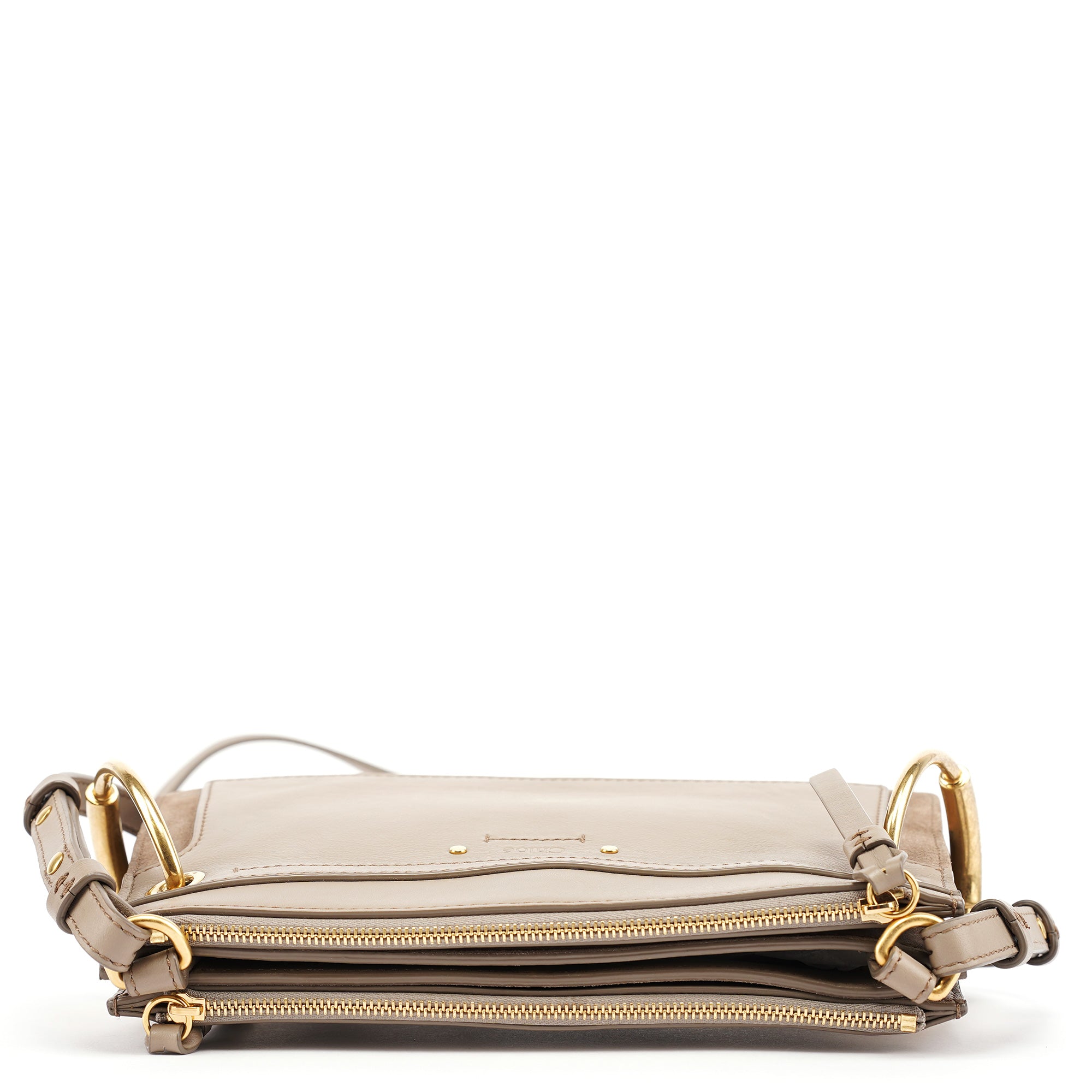 Chloé Beige Calfskin Crossbody Bag