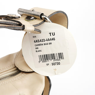 Chloe Beige Embossed Leather Camera Bag