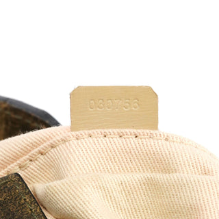 Chloe Beige Green Turnlock Top Handle Bag