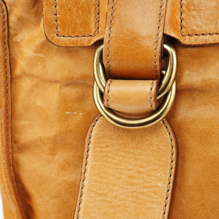 Chloé Beige Lambskin Bay Tote Bag