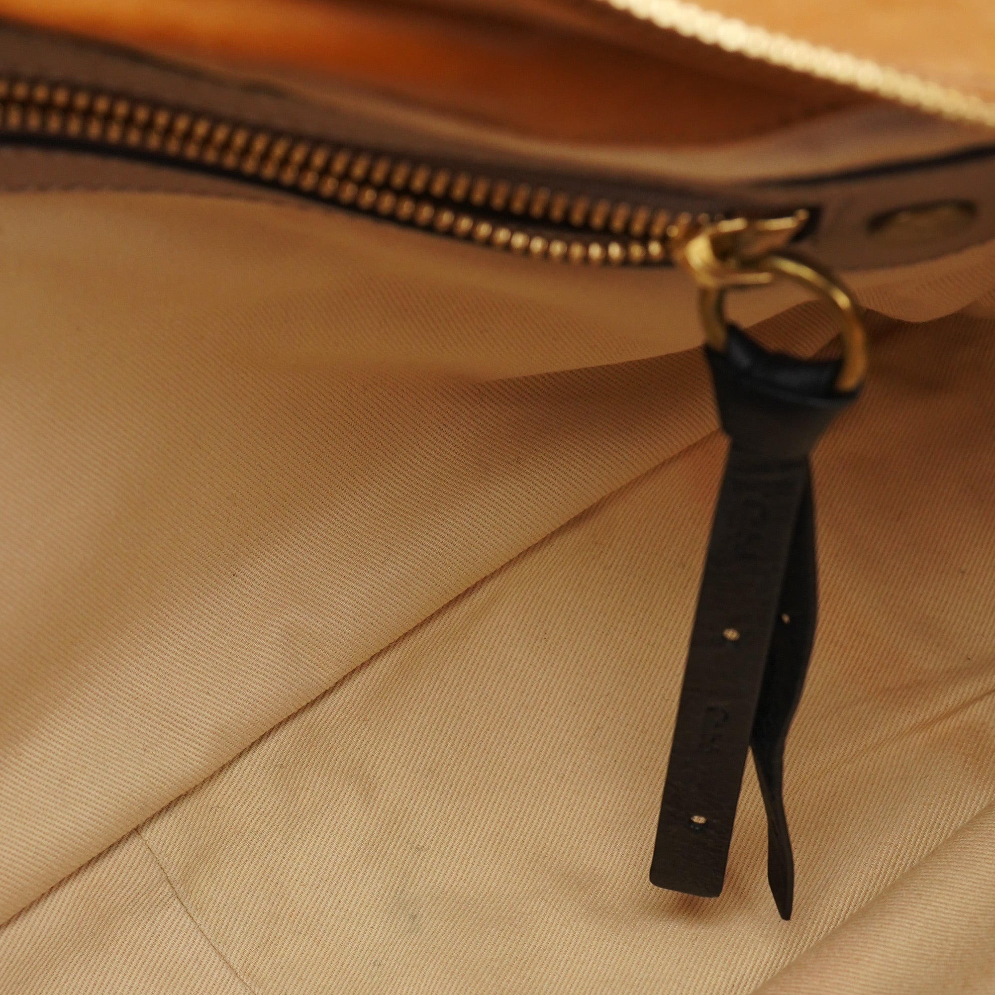 Chloé Beige Lambskin Bay Tote Bag