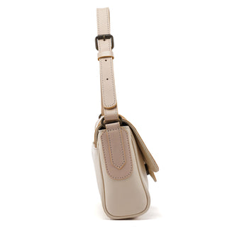 Chloé Beige Lambskin Hobo Shoulder Bag