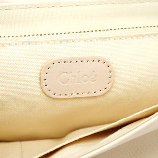 Chloé Beige Lambskin Hobo Shoulder Bag