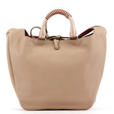 Chloé 2-Way Tasche aus Leder in Beige