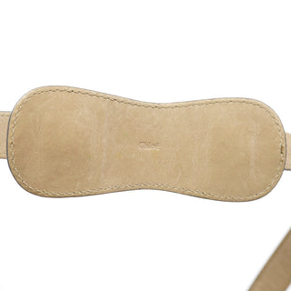 Chloe Beige Leather Bay 2-Way Tote Bag