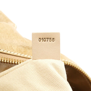 Chloe Beige Leather Bay Tote Bag