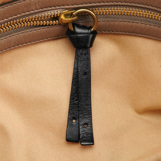 Chloé Beige Leather Bay Tote Bag