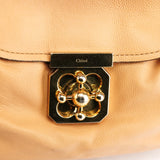 Chloe Beige Leather Elsie 2-Way Bag