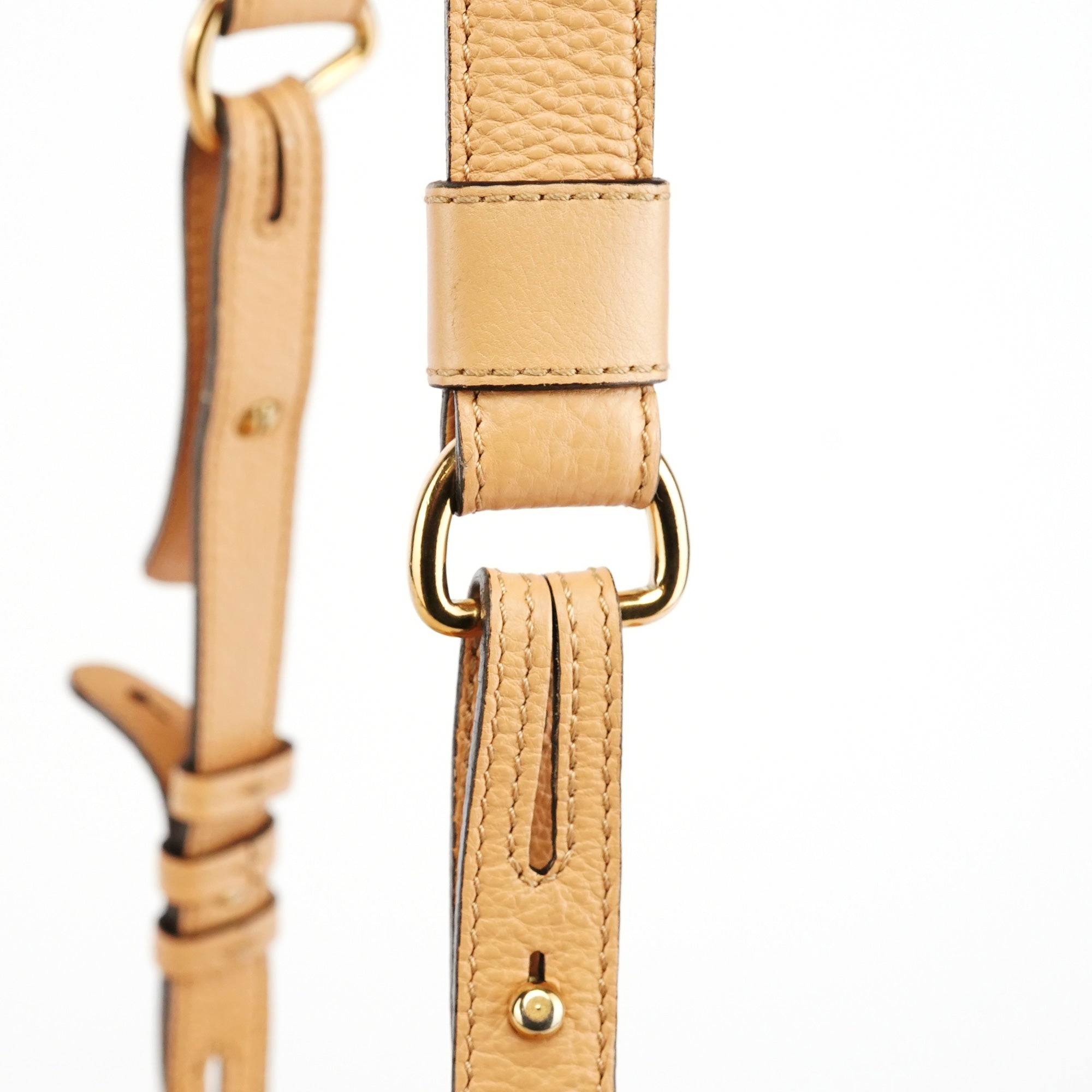 Chloe Beige Leather Elsie 2-Way Bag