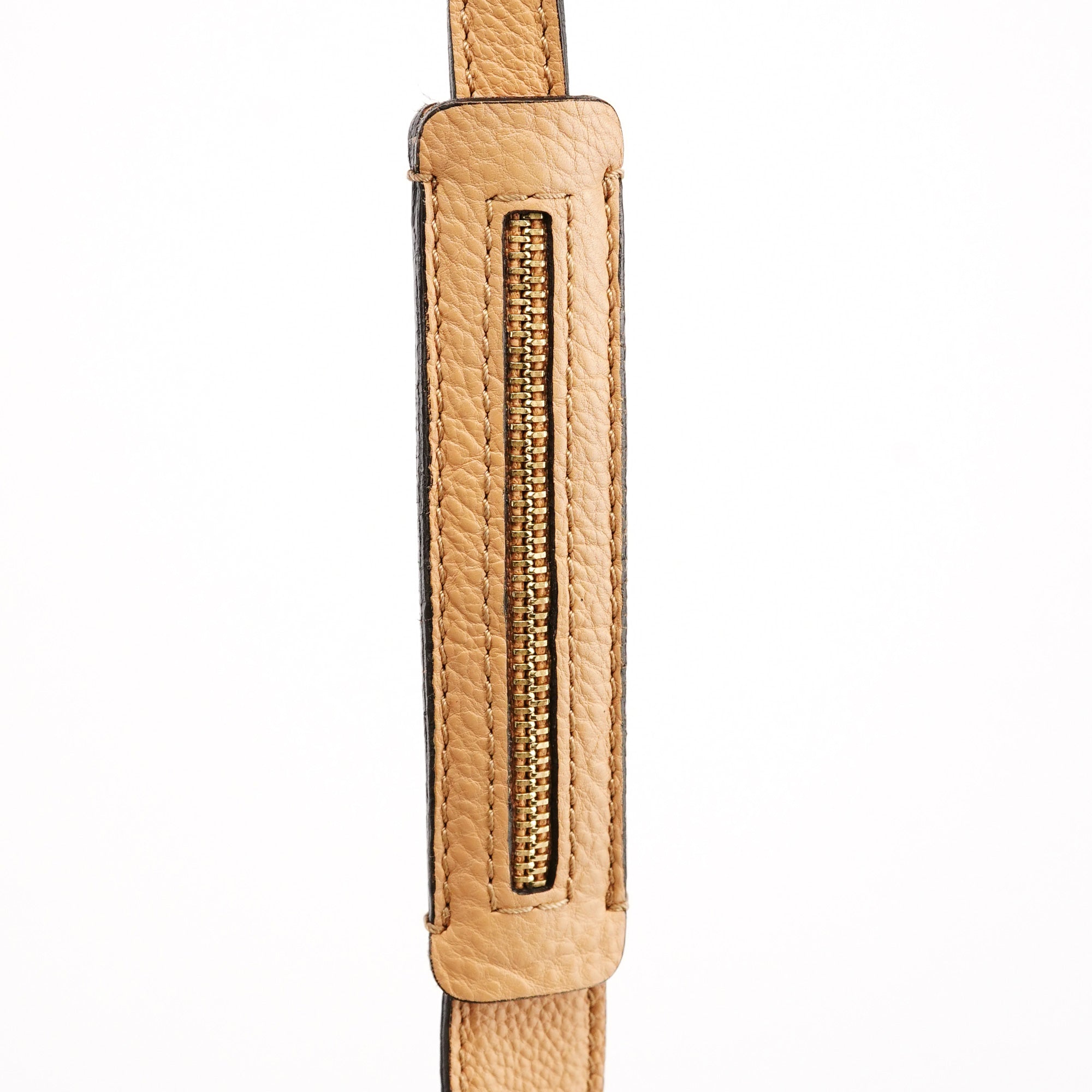 Chloe Beige Leather Elsie 2-Way Bag