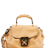 Chloe Beige Leather Elsie 2-Way Bag