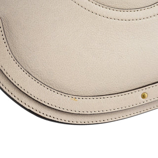 Chloé Beige Leather Gold Handle 2-Way Bag